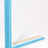 Wissellijst hout F302 3D Lichtblauw met witte space