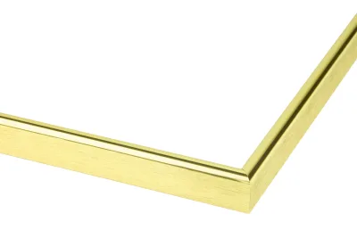 Wissellijst aluminium F160 Hoogglans goud