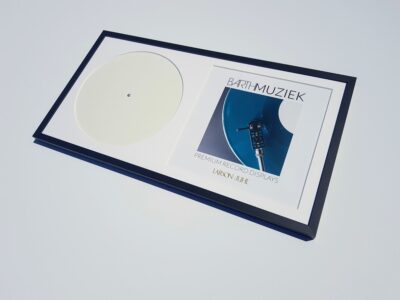 BARTHMUZIEK PRO Stereo LP / vinyl plaat + hoes wissellijst - Zwart