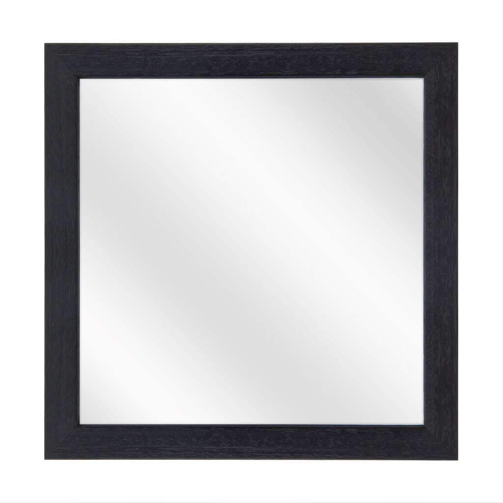 Houten spiegel F202 Zwart - 20mm