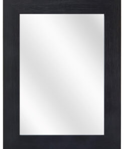 Houten spiegel F2602 Zwart - 39mm