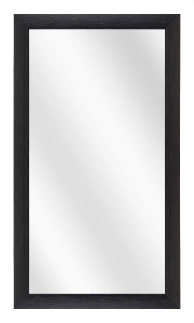 Aluminium spiegel F62 Zwart geschuurd - 23mm