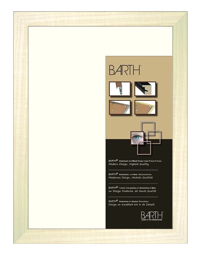 Barth Boxframe 3D hout 820-777 Blank populier