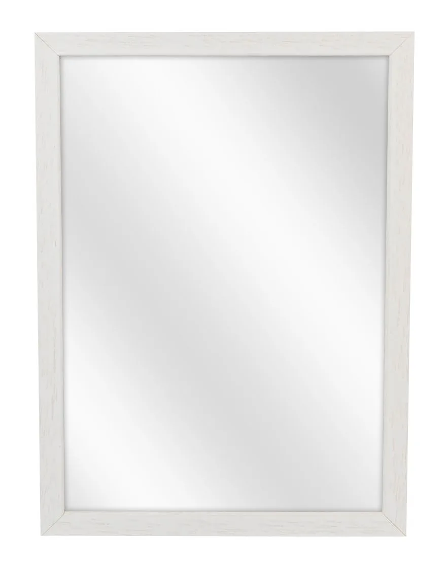 Houten spiegel F104 Wit - 15mm