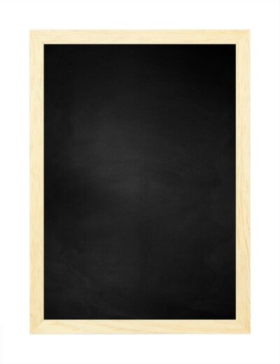 Krijtbord met houten lijst - Blank ongelakt - 15mm